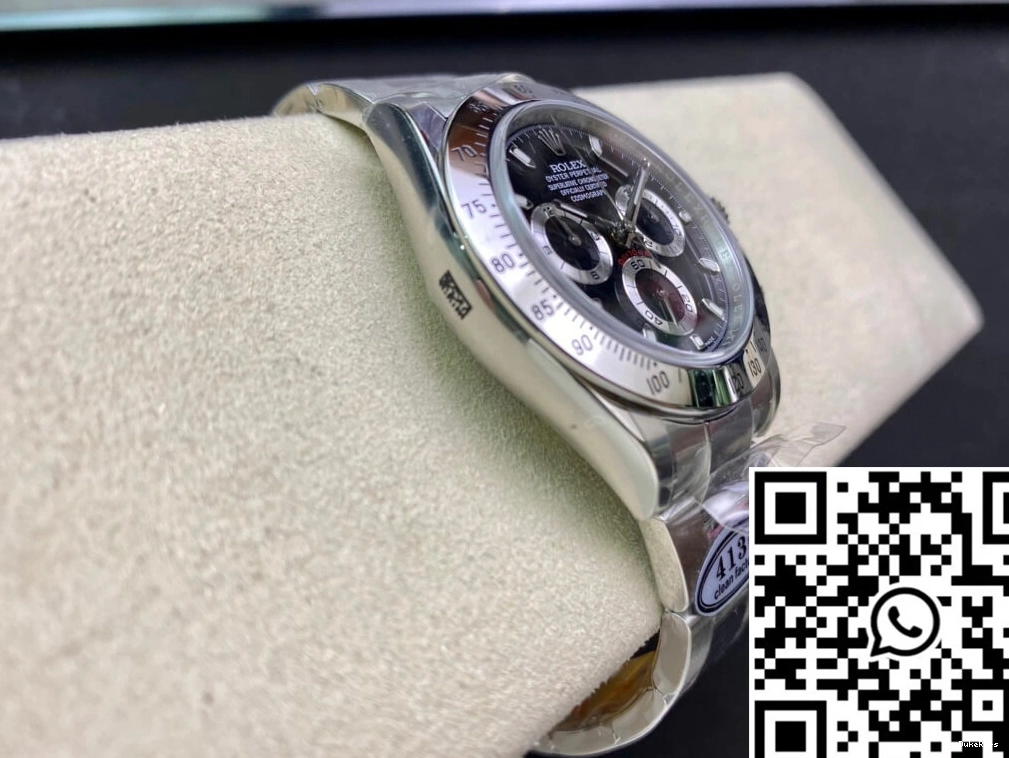 Rolex 116520 Daytona Steel Factory Clean Cosmograph Stainless Bezel 0213